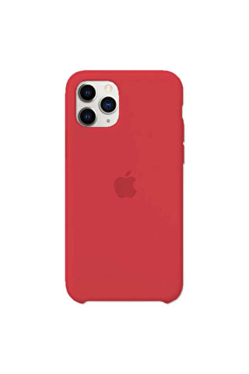 Apple Silicone Case for iPhone 11 Pro, Red