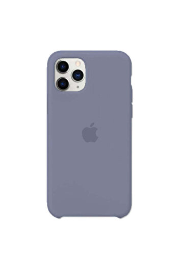 Apple Silicone Case for iPhone 11 Pro Max, Lavender Grey