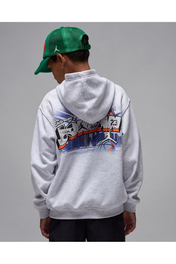 Nike Jordan Jdb Air Postcard Po-Hoodie Boy Sweatshirt 95F160 95F160-X58
