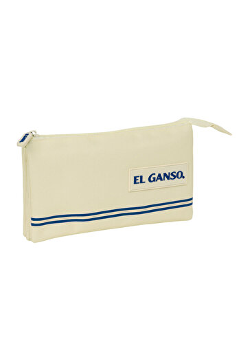 El Ganso Triple Carry-all El Ganso Beige 22 x 12 x 3 cm