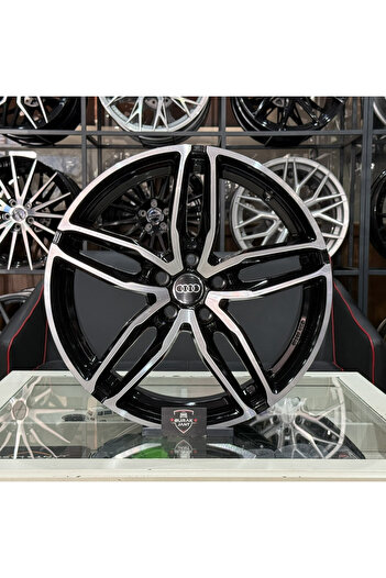 AGT 18 İNÇ 5X112 AUDİ RS6 A3 A4 A5 A6 BLACK DİAMON JANT TAKIMI (4ADET)