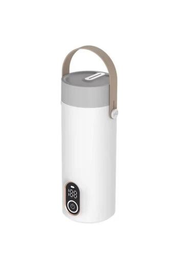 Tradeo Portable Electric Liquid Heater, 400ml, 300W, 4 Temps, for Travel, Camping & On-the-Go Use