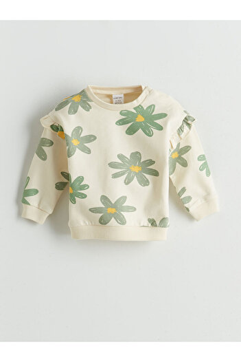LC Waikiki Sparkling Selections from Shining Store |   Crew Neck Floral Girl's Sweatshirt and Pants 2-Piece Set…