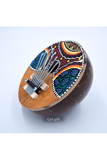Hedicaret Kalimba, Finger Piano, Coconut, Musical Instrument