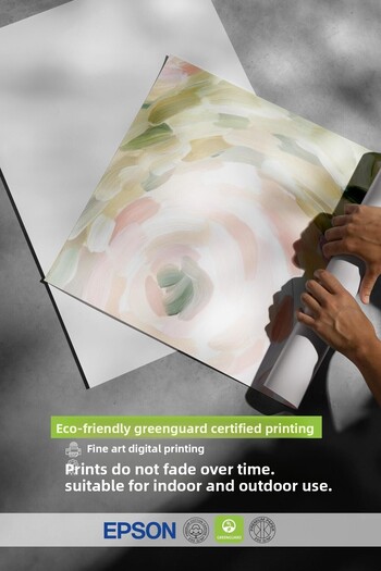 Postifull Abstract Spring Flowers Poster, Vertical Wall Painting Comfort Series No: 108546