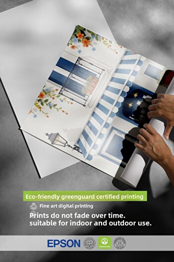 Postifull Frameless Wall Poster, Intimate Cafe, Illustration, White Color Poster, 2025 Summer Selection, No:109482