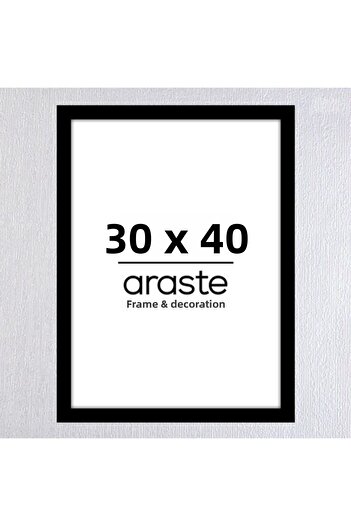 Araste Çerçeve & Dekorasyon 30x40 Frame (No Poster) - Bos1003