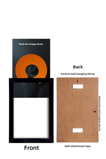 bymat 1 PCS 30X40 FRAME - A3 WHITE FRAME - MDF FRAME
