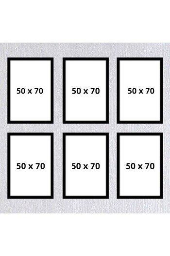 Araste Six-Piece 50x70 Frame (No Poster) - Bos1016