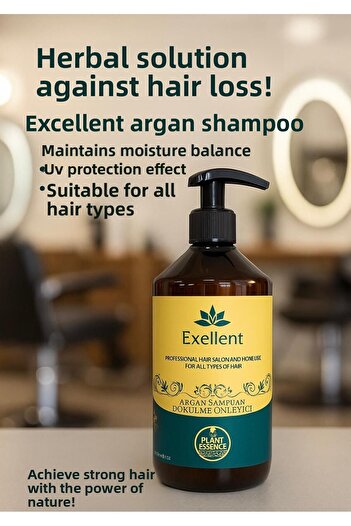 BESTWAY KUAFÖR & GÜZELLİK SALONU Excellent Argan Shampoo