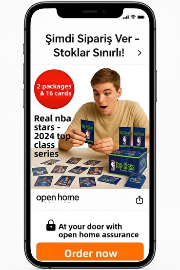 TOYFEST بانيني NBA Top Class 2024 - 16 بطاقة لاعب كرة سلة قابلة للتجميع + 2 عبوة