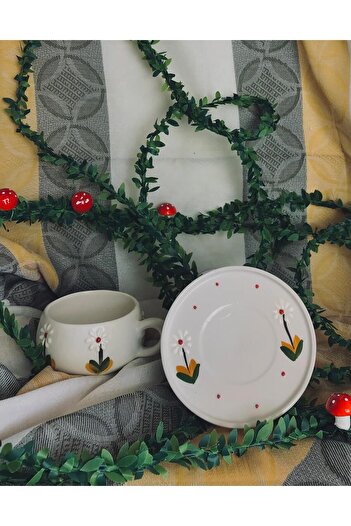RGS HOMELİFE Daisy Patterned Cup