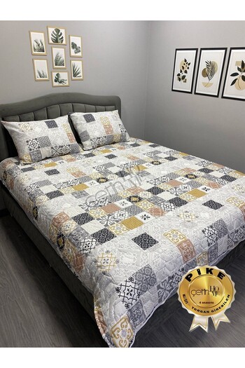 Çetinhome Double Quilted Pique Set 4 Seasons Anatolian
