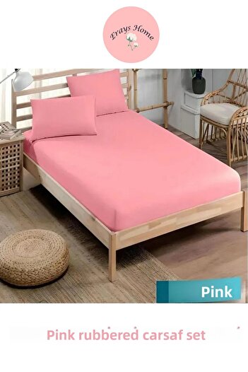Erays Home Single Plain Pollycotton Elastic Sheet Single Sheet 100x200 Economic Sheet