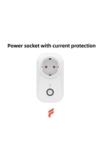 Fonri Smart Surge Protected Socket (16 AMPER), Wifi, 2 Year Warranty, Remote Control, Energy Consumption Tracking