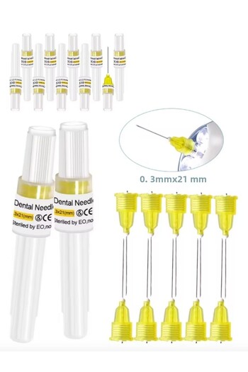 Maglev Plasma Pen Needle Cold Plasma Pen Needle 10 Pieces 0.3Mmx21Mm