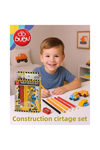 Bubu Bu-Bu Stationery Set Construction
