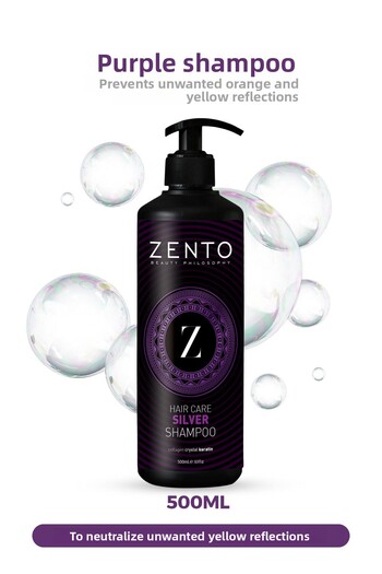 ZENTO Hair Care Shampoo Purple Shampoo 500 ml