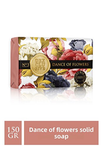 DEXCLUSIVE Solid Soap Dance of Flowers 150 Gr