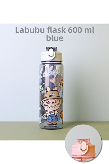 Belkıss Labubu Fenomen 600 ml Children's Water Bottle - Water Bottle Water Bottle