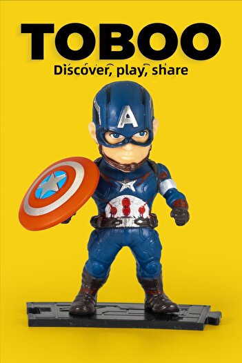 shop Chibi Captain America Figure 9,5 cm – Avengers Collection Figure V1