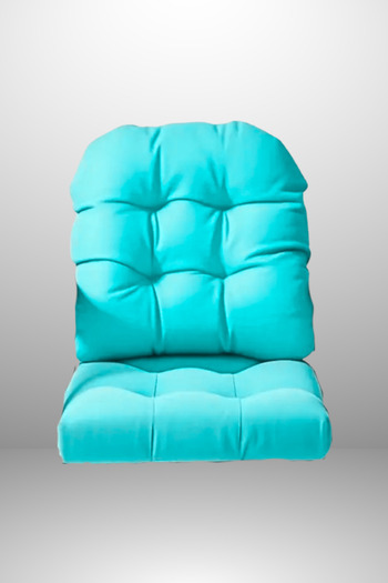 MoMMe Chair Cushion 45X45 cm Seat and Back (1 Set) Turquoise Color