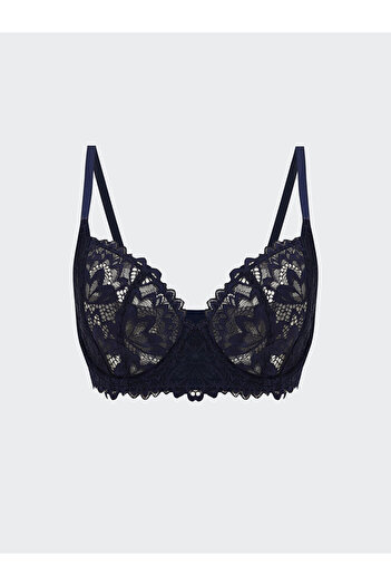 LC Waikiki Timeless Recommendations from Timeless Store |   Underwire Unlined Lace T-Shirt Bra