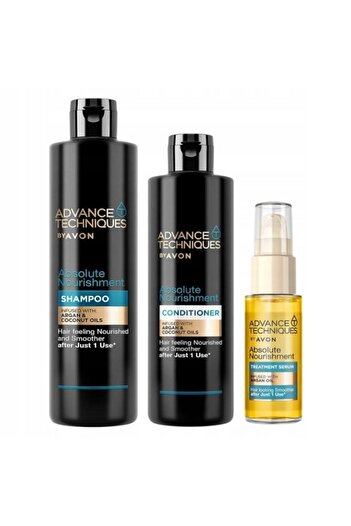 AVON Kit nutritiv pentru par Advance Techinques cu ulei de argan