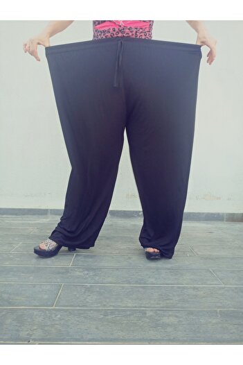 hoaryage Elastic Waist 100% Cotton Combed Fabric Trousers