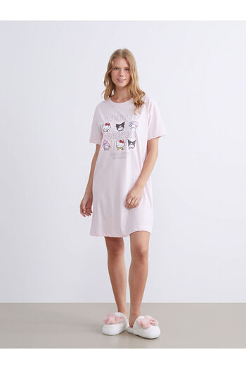 LC Waikiki Sparkling Selections from Shining Store |   Crew Neck Printed Women's Nightgown