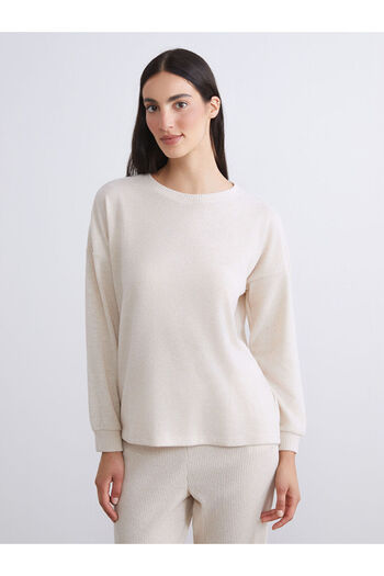 LC Waikiki Sparkling Choices from Shining Store |   Crew Neck Women's Pajama Set