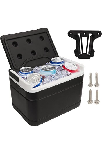 erorex Cart Cooler Cart Ice Cooler Mounting Bracket Kit 6L Capacity Universal Fit Portable Cart Ice Chest