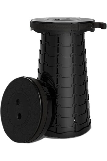 erorex Portable Retractable Folding Stool Collapsible Telescopic Safety Stool Sturdy Lightweight 330Lbs