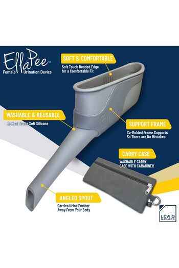 erorex Ellapee Womens Urinal Funnel Female Urination Device Women Camping Accessories Hiking Outdoor