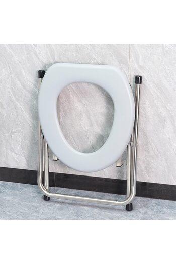 erorex Portable Toilet Camping Portable Toilet Seat Portable Toilet Travel Stainless Steel Portable Toilet