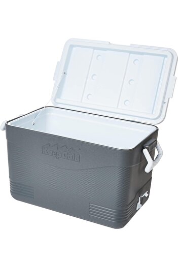 erorex Keep Cold Plastic Picnic Icebox 46 Liter Grey