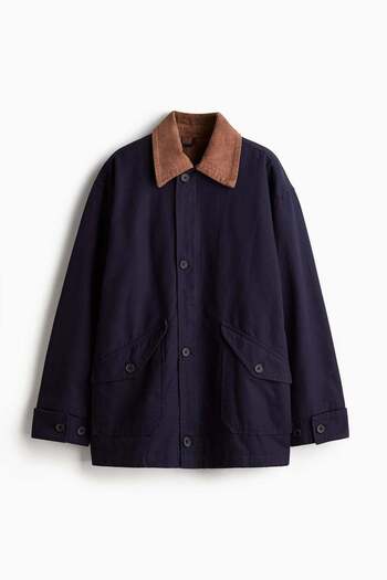 H&M Oversized canvas jacket