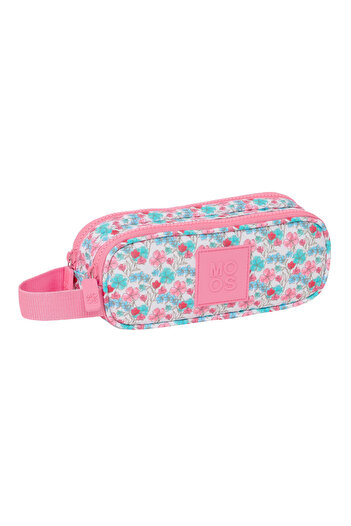 Moos Double Carry-all Flores Multicolour 21 x 8 x 6 cm