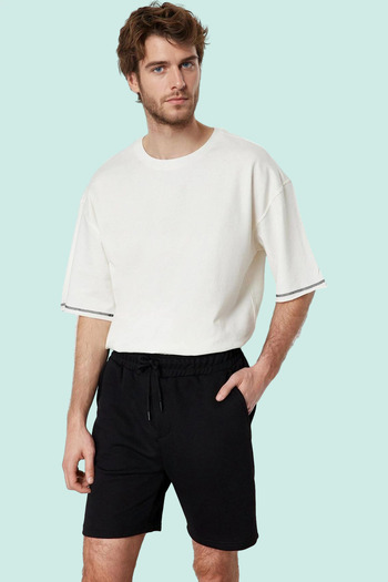 PayBuy Men's Fashion Basic Shorts Regular Regular Cut Pocket Detail Sports Activities Summer Shorts
