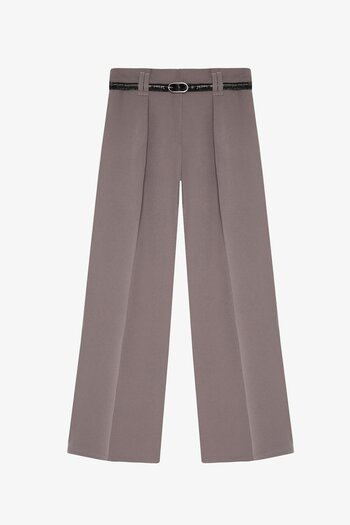 Quzu Belt Detailed Trousers