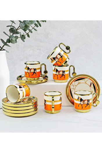 Trendmiya 6-Piece Truva Coffee Cup Set