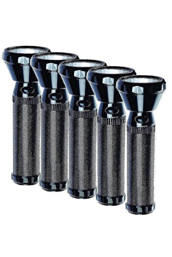 İMPEX Ampex Rechargeable LED Flashlight - CB 5555 (5-Pack Combo)