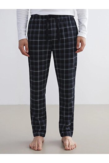 LC Waikiki Standard Pattern Plaid Men's Pajama Bottom (W5)