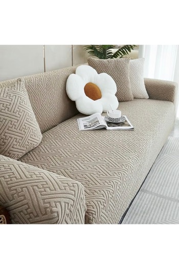 uzhanem Seat Cover Three Seater Seat Cover Elastic Lycra Flexible -Switch Pattern