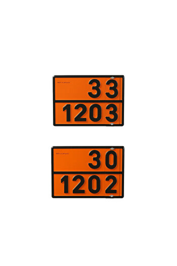 Badem10 Metal 40X30 cm Buckle Sheet (1 Piece) 33-1203 and 30-1202 Dangerous Goods with Interchangeable Figures