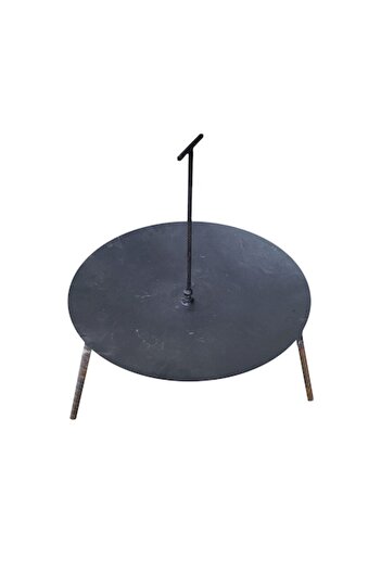 Ovs Steel disc grill, removable legs, thickness 3.5 mm, diameter 46 centimeters