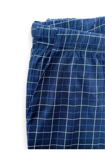 FORMO Pantaloni de pijama pentru bărbați, 100% bumbac organic, de înaltă calitate, naturali, confortabili, de dimensiuni mari, cu buzunare