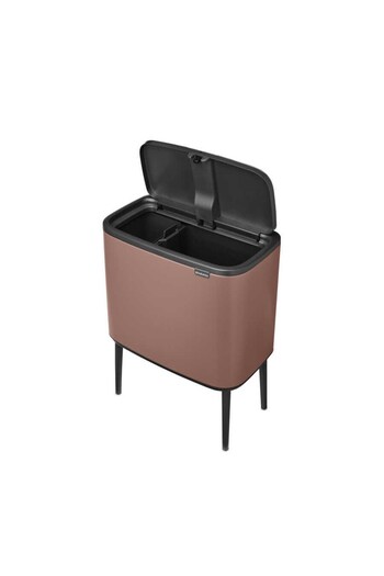 Brabantia Bo Satın Taupe Touch Trash Can 11+23L