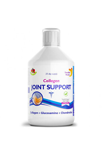 Swedish Nutra Colagen Lichid Hidrolizat Tip 2 Joint Support 5000 mg 500 ml Swedish Nutra