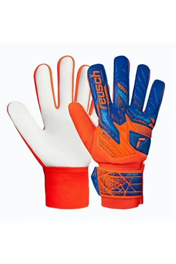 Reusch Attrakt Starter Solid Goalkeeper Glove Orange-Blue 5570514 -2290